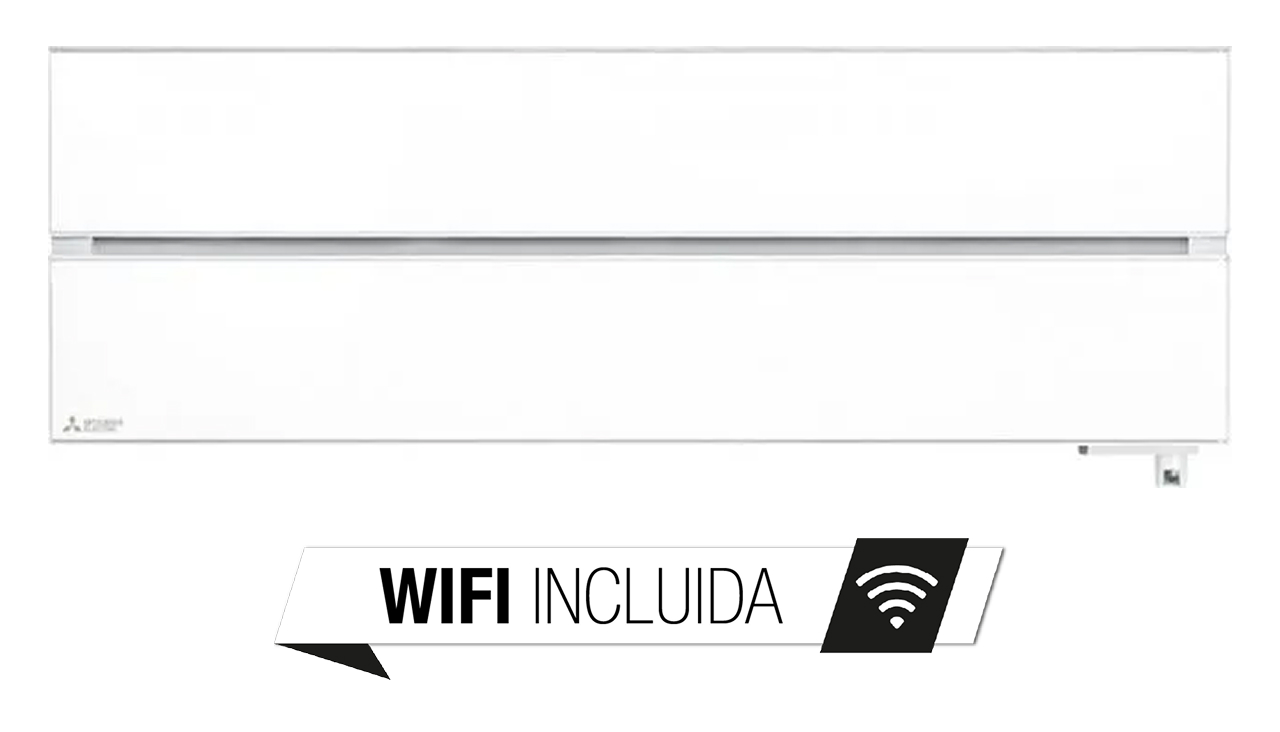 Aire acondicionado Mitsubishi Electric MSZ-LN Kirigamine Style en blanco natural