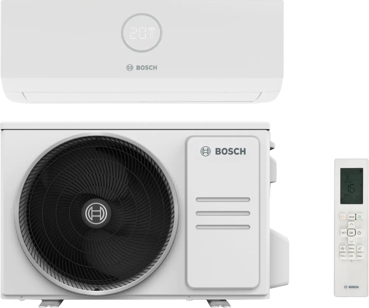 Bosch Climate 3000i – unitat interior, unitat exterior i comandament