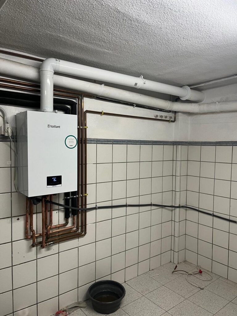 In a utility room