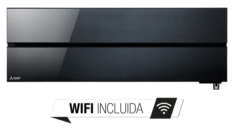 Mitsubishi Electric MSZ-LN Kirigamine Style en negro onyx